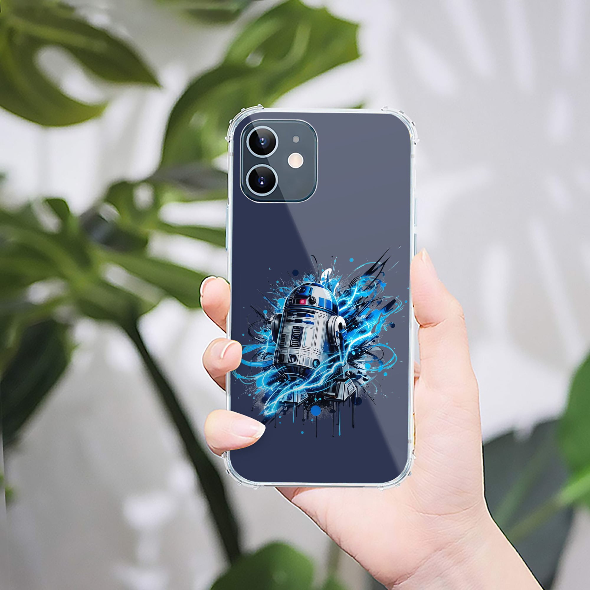 （画像用） スター・ウォーズ Star Wars 【iPhone 12シリーズ対応】透明スマホケース（クリアソフトケース）